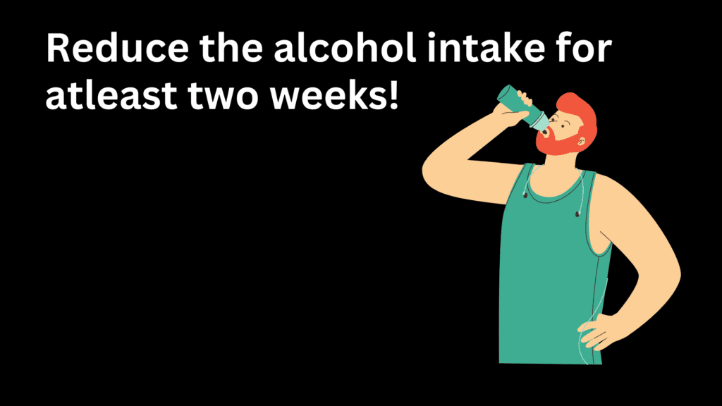 reduce the alcohol